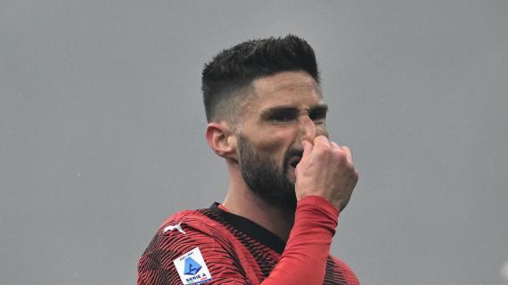 Le pagelle di Giroud: non si vede mai, Bremer lo ferma col braccio fuori dal finestrino