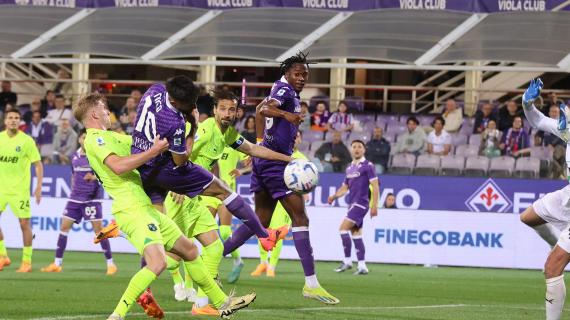 Il Sassuolo si scioglie contro la Fiorentina, l