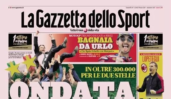 Le aperture dei quotidiani italiani e stranieri di oggi, lunedì 29 aprile