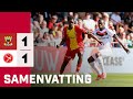 G.A. Eagles vs Almere City 1:1