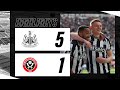 Newcastle vs Sheffield Utd 5:1