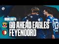 G.A. Eagles vs Feyenoord 1:3