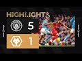 Manchester City vs Wolves 5:1