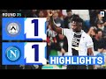 Udinese vs Napoli 1:1