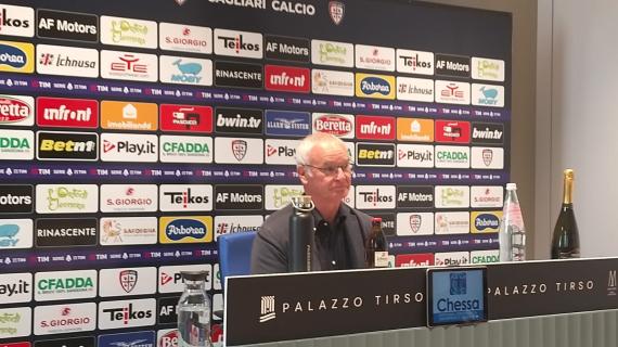 Cagliari, a breve la conferenza pre gara di Claudio Ranieri