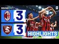 AC Milan vs Salernitana 3:3