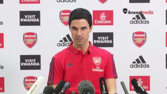 Arsenal, Arteta: "Non vedo l’ora che sia domenica. E