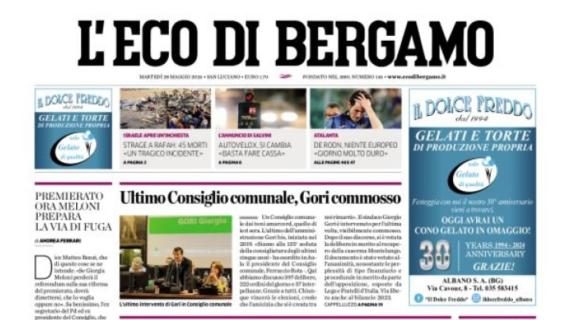 L’Eco di Bergamo apre sulle condizioni fisiche di De Roon: “Per lui niente Europeo”