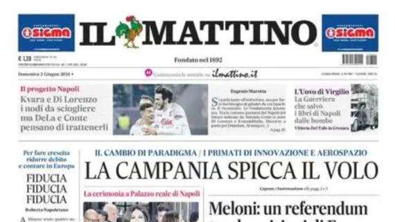 Il Mattino: "La Manita di Re Carlo. Quinta Champions di una super-carriera"
