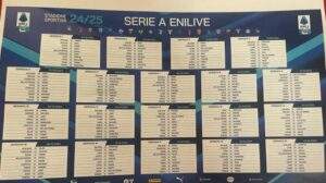 La Serie A 2024/25 ha preso forma: il calendario completo dalla 1ª alla 38ª giornata
