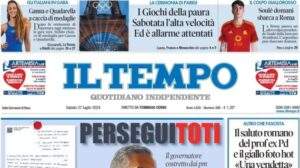 Capitale in fermento, De Rossi attende. Il Tempo intitola: "Soule domani sbarca a Roma"