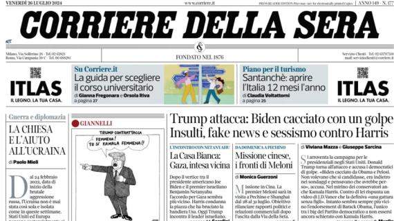 Corriere della Sera: "Juve su Adeyemi. La Roma non si ferma, dopo Soulè c’è Dovbyk"