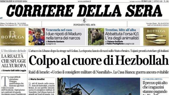 Corriere della Sera: "Osimhen-Lukaku: il Chelsea riapre allo scambio con il Napoli"