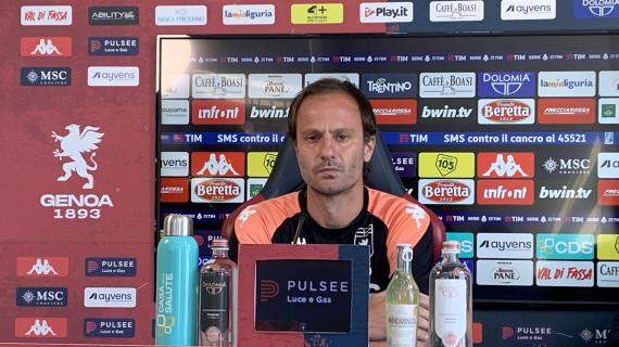 Genoa, Gilardino entusiasta del ritiro: "I ragazzi si sono presentati in maniera eccezionale"