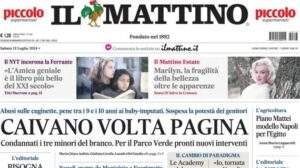Il Mattino in prima pagina: "Il Napoli mette la freccia per il colpo Greenwood"