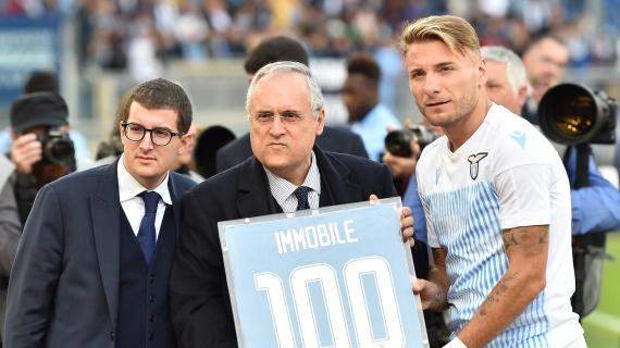 Lazio, Lotito: "Non so di nessuna offerta per Immobile. La valuteremo quando la riceveremo"