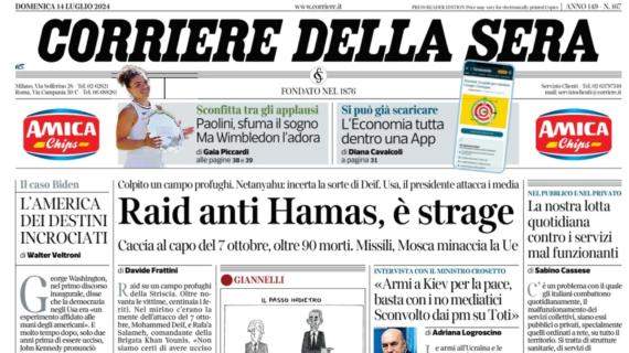 Stasera Spagna-Inghilterra. Il Corriere della Sera: "Fate il vostro gioco"