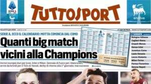 Tuttosport suggerisce in prima pagina: "Juve-Koopmeiners grazie a Chiesa"
