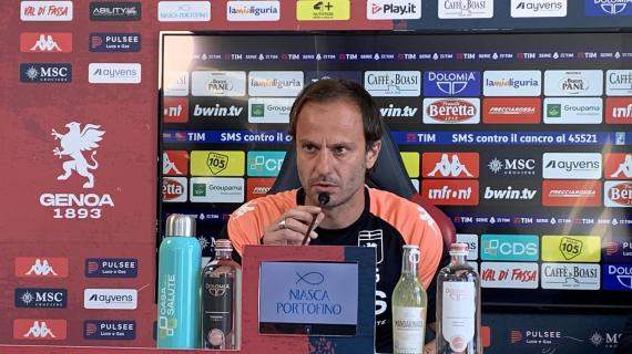 Genoa, Gilardino: "Attenzione al Verona, dovremo saper modellarci durante la gara"