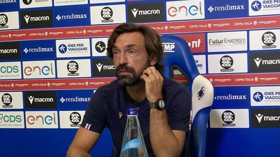 Sampdoria, Pirlo suona la carica: "Non vediamo l