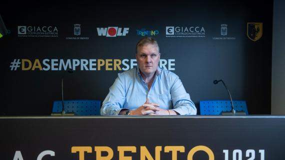 Trento, Giacca: "Pronti per il nuovo centro sportivo. Ci permetterà di fare un passo in più"