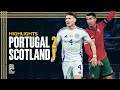 Portugal vs Scotland 2:1