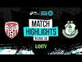 Derry City vs Shamrock 1:1