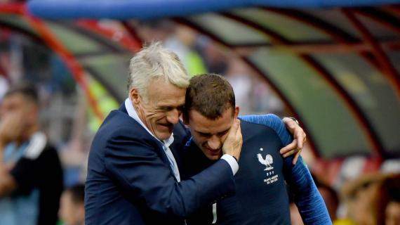 Deschamps a Griezmann: "Dal profondo del mio cuore, grazie di tutto mio Grizou"