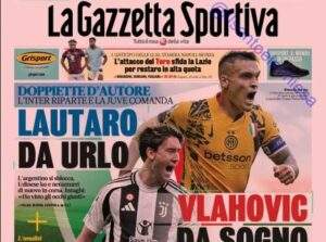 Gazzetta dello Sport: "Morata, Abraham, Pulisic e Leao: funziona il Milan superoffensivo"