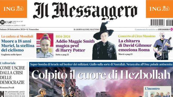 Il Messaggero: "Roma, Soulé e le fatiche del baby d