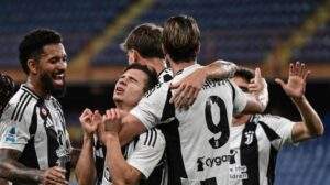 La Juventus vola al primo posto, l