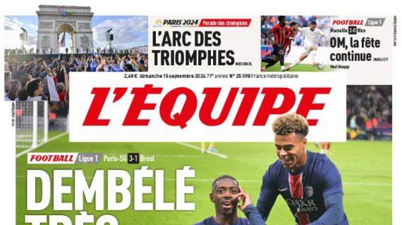 Il PSG ne fa tre al Brest, l