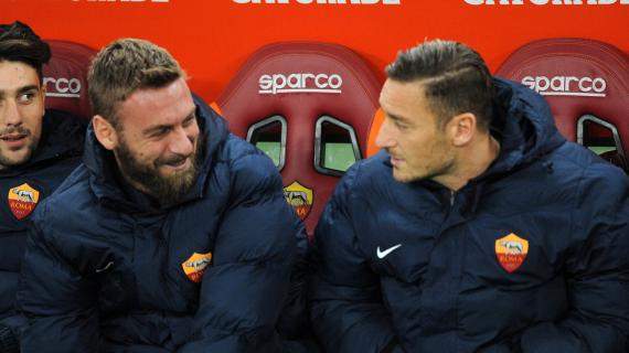 La Roma brucia anche De Rossi: cacciato perché difeso da Totti. Pesa anche il caso Dybala