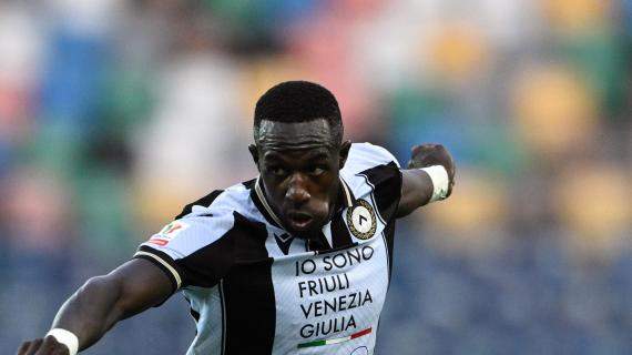 Udinese, Kamara: "Siamo molto felici. La famiglia Pozzo? Sono tifosi prima che proprietari"