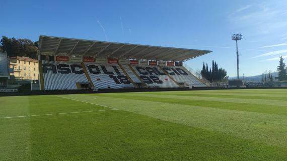 Ascoli, nota del club: squadra in ritiro a tempo indeterminato