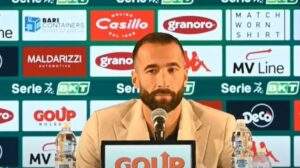 Bari, Di Cesare: "Rigore non fischiato ci penalizza. LDL ha chiamato chi di dovere"