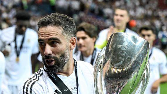 Carvajal resta al Real Madrid: "Ringrazio il club e Florentino. Ancora molto in blanco"