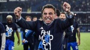 Empoli, Corsi: "Il nostro scudetto è sempre stata la permanenza in Serie A"