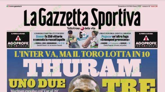 Gazzetta dello Sport: "Paura Zapata. ginocchio ko. Esce in lacrime, esami domani"