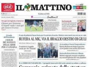 Il Mattino: "Chance per Simeone: il Napoli vuole i suoi gol già contro il Lecce"