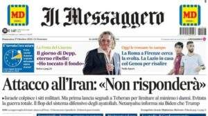 Il Messaggero: "Roma a Firenze cerca la svolta. Lazio in casa col Genoa per risalire"