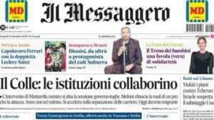 Il Messaggero intitola: "Troppi errori all