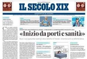 Il Secolo XIX titola sul colpo del Genoa: "Balotelli è in città, ma Zangrillo non lo sa"