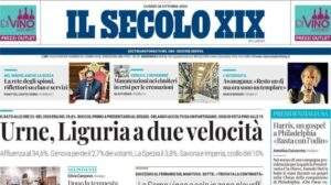 Il Secolo XIX in prima pagina: "Genoa spuntato, la Lazio vince 3-0 all