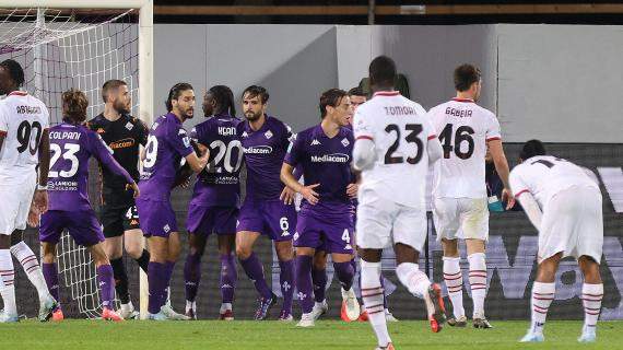 Intensità, spettacolo e rigori sbagliati: al Franchi succede di tutto, Fiorentina batte Milan 2-1