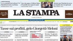 La Stampa in prima pagina: "Juve da sogno, è l