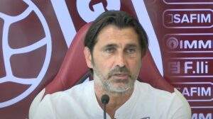 Reggiana, Viali: "Create 2-3 palle gol clamorose senza concedere niente allo Spezia"