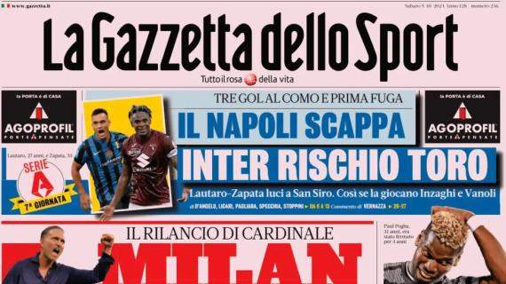 Le principali aperture dei quotidiani italiani e stranieri di oggi, sabato 5 ottobre