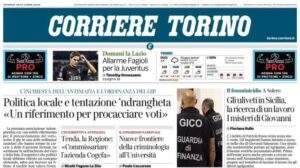 Domani Juventus-Lazio. Il Corriere di Torino: "Allarme Fagioli per Thiago Motta"