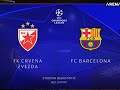 Crvena Zvezda vs Barcelona 2:5